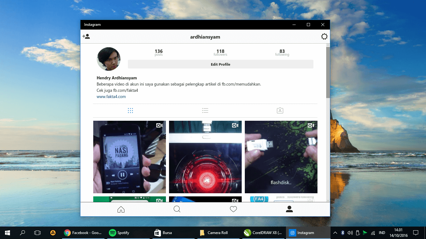 Download Instagram untuk Windows 10 PC, Laptop, dan Tablet ...