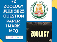 CLASS 12 (+2) ZOOLOGY TM-EM JULY 2022 GOVT QUESTION PAPER MCQ  1 MARK QUESTIONS - ONLINE TEST - QUESTIONS 01-15