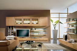 Modern living room Wall Unit