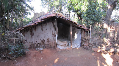 hut in which we slept night