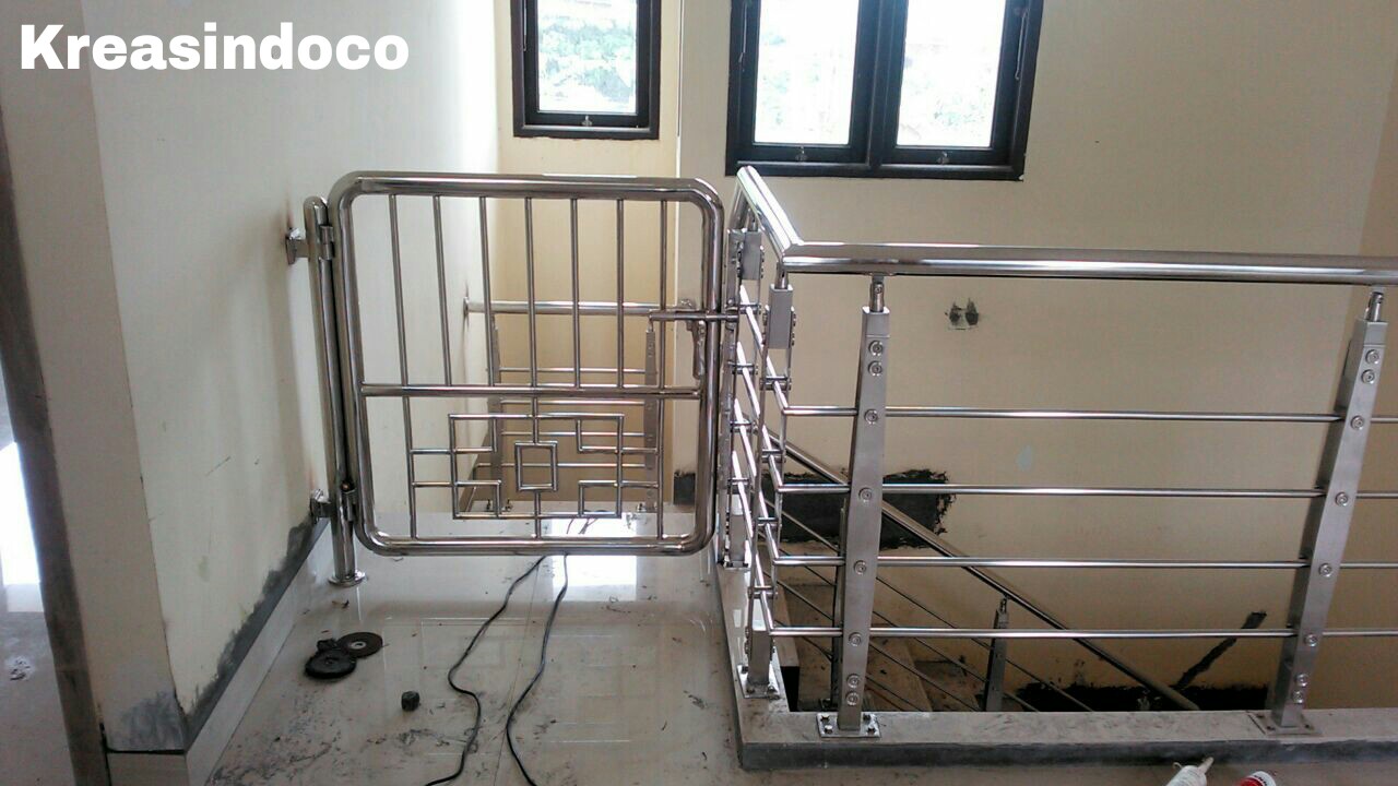  Pintu Railing Balkon Stainless Pemasangan Di Bogor