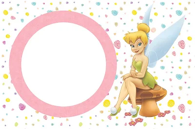 For Tinkerbell Party Invitations, Cards, Backgrounds or Labels. 