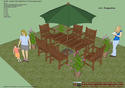 patio furniture woodworking plans