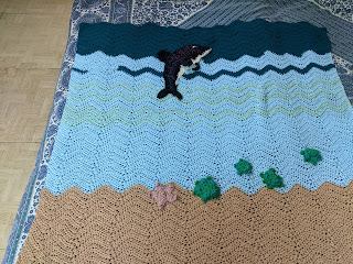 Come to the Beach Blanket - a free pattern from Sweet Nothings Crochet