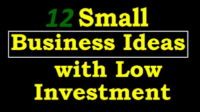 12 business ideas with low investment