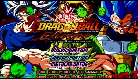 NOVO MOD DRAGON BALL Z SUPER TENKAICHI TAG TEAM V6 + MENU EDITADO PARA CELULARES ANDROID E PC PPSSPP