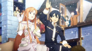 kirito é asuna