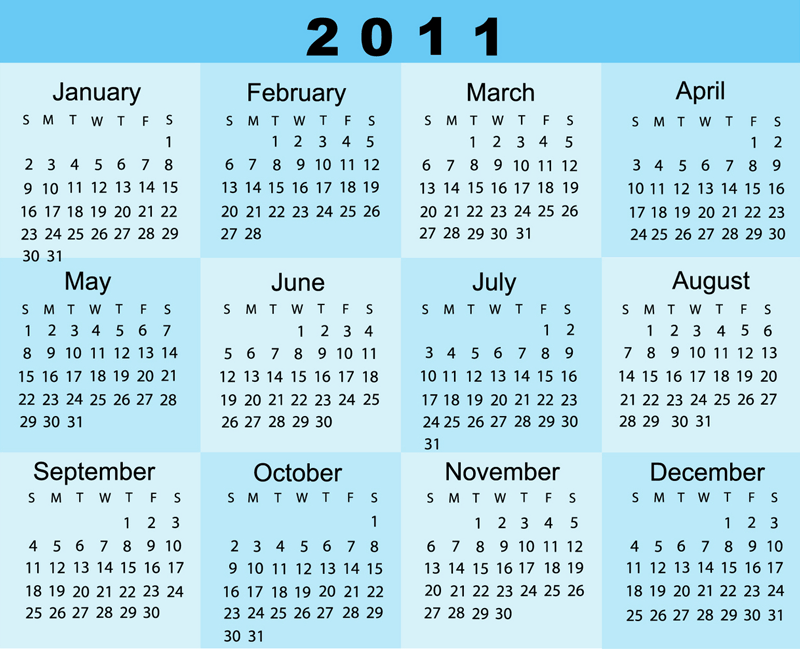 2011 calendar gif