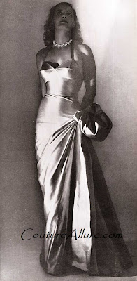 maggy rouff, evening gown 1946