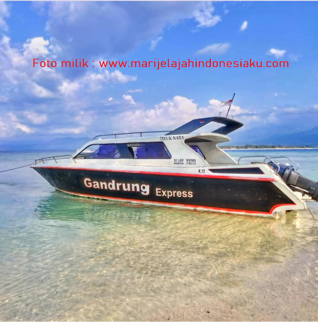 Private fast boat ke gili trawangan