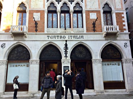 The Most Beautiful Supermarkert in the World - VENICE BLOG Teatro Italia in Venice PHOTO BY CAT BAUER