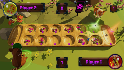 Roxy Raccoons Mancala Madness Game Screenshot 1