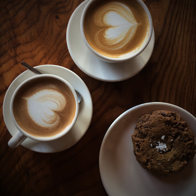 Coffee and danish at Storyville