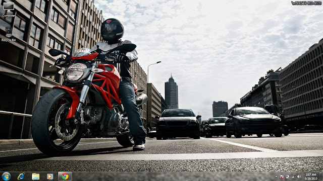 Red Ducati Diavel [Win2Themes]