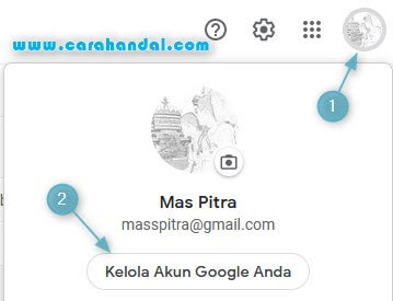 Cara Mengganti Nama Akun Gmail