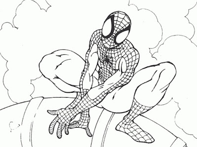 Desenhos do Homem Aranha para Colorir e Imprimir – Spiderman Marvel