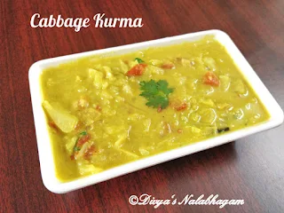 Ghose kurma / Cabbage Kurma