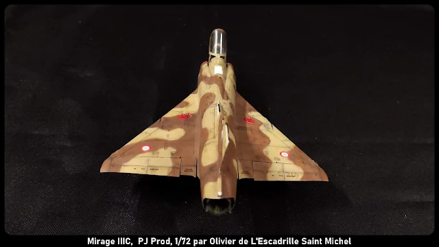 Mirage IIIC livrée Djibouti de PJ Production au 1/72