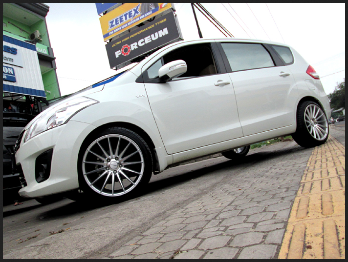  10 Modifikasi Suzuki Ertiga Velg Racing Ring 17