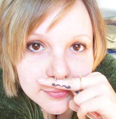 HIPSTER CRIME BEAT FINGER MUSTACHES