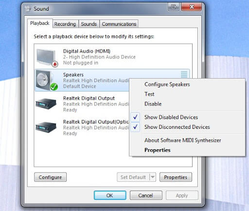 Mengatasi Speaker Laptop Mati "the Device Is Being Used by Another Application"