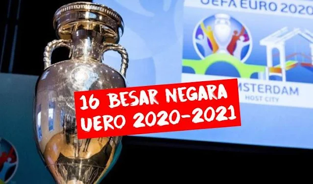 Negara 16 besar UERO 2020-2021