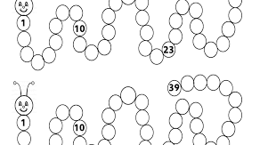 الشريط العددي للتلاميذ