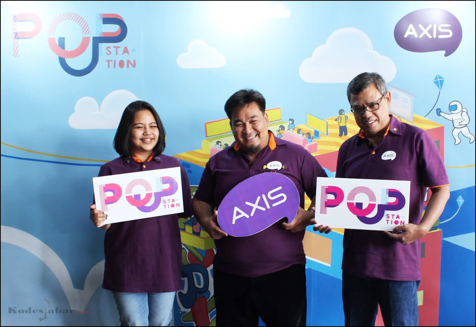 AXIS Pop-Up Station, Wadah Anak Muda Kreatif di Bandung