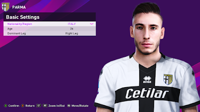 PES 2020 Faces Mattia Sprocati by Rachmad ABs