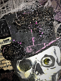 Sara Emily Barker https://sarascloset1.blogspot.com/2018/10/a-gleam-in-his-eye.html A Gleam In His Eye Tim Holtz Stampers Anonymous Sizzix Alterations Halloween Card 6