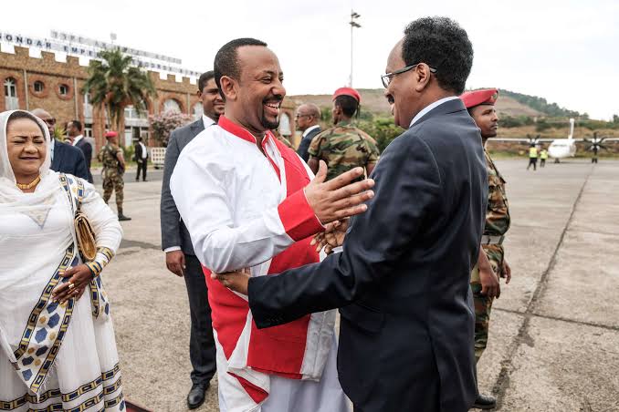 Farmajo travels to Ethiopia in light of the crises in Somalia