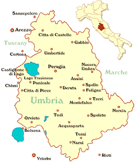 Mappa di Umbria Regionale