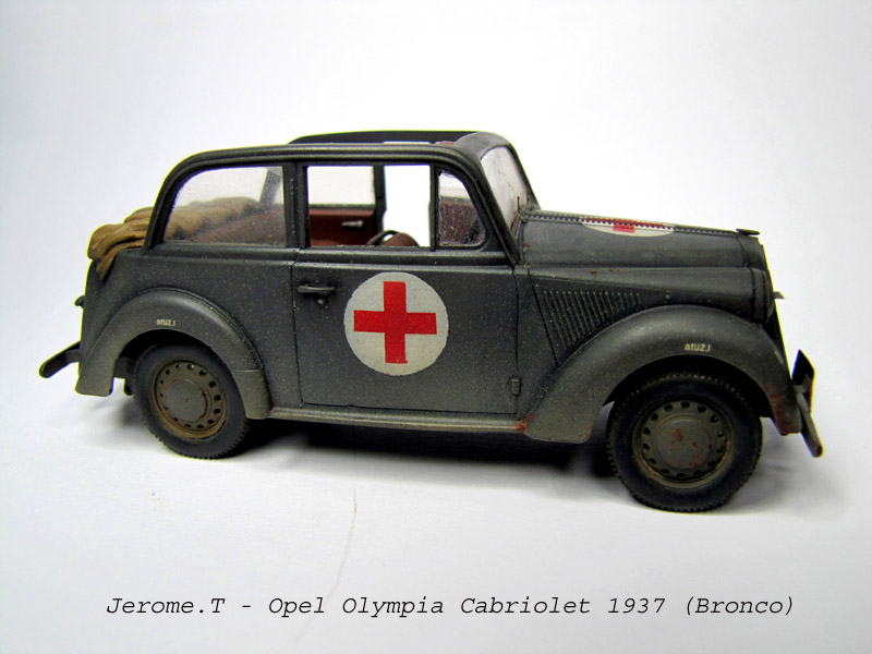 Opel Olympia Cabriolet 1937 Bronco 