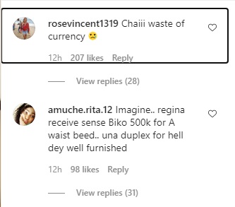 ‘Chaiii waste of currency’ - Nigerians React As Regina Daniels As Regina Daniels Spends ₦1.5 Million On Waist Beads