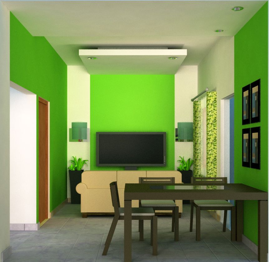 Warna Cat & Desain Interior Rumah Minimalis Sederhana ...