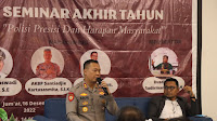 FPMS Gelar Seminar Akhir Tahun "Polisi Presisi dan Harapan Masyarakat" ; Kapolres Soppeng, Polri Sebagai Pelindung Pengayom dan Pelayan Masyarakat