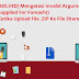[SOLVED] Mengatasi Invalid Argument Supplied For Foreach() ZIP Upload