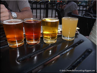 a sampling of Tampa Bay Brewing Company beers