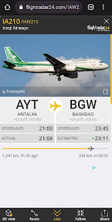 Airbus A220-300, YI-ARE, Iraqi Airways