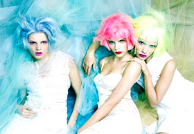 pastel hair, w magazine korea