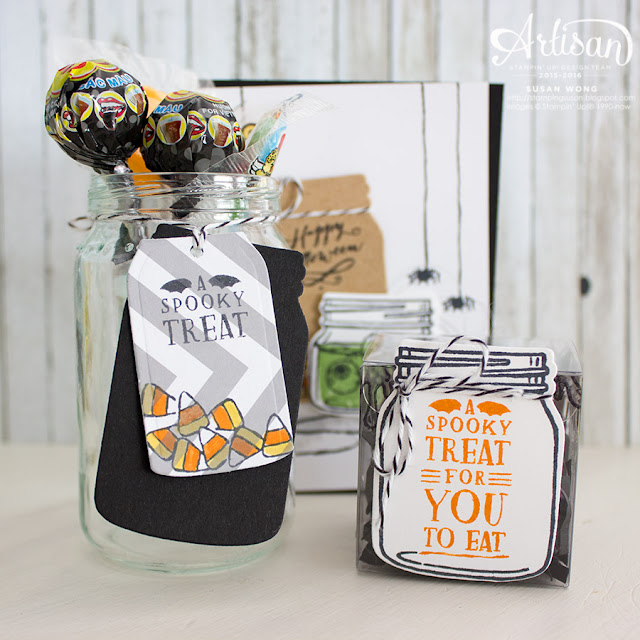 Jar of Haunts Halloween Treats ~ Susan Wong