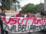 Aksi di Gedung Rektorat Unila dan Kajati, Forum Peduli Pembangunan Lampung Minta KPK Bongkar Dugaan Persengkongkolan Proyek RS PTN Unila