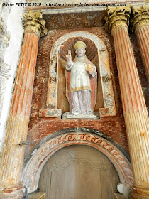 AUTREVILLE (88) - L'église paroissiale Saint-Brice (Intérieur)