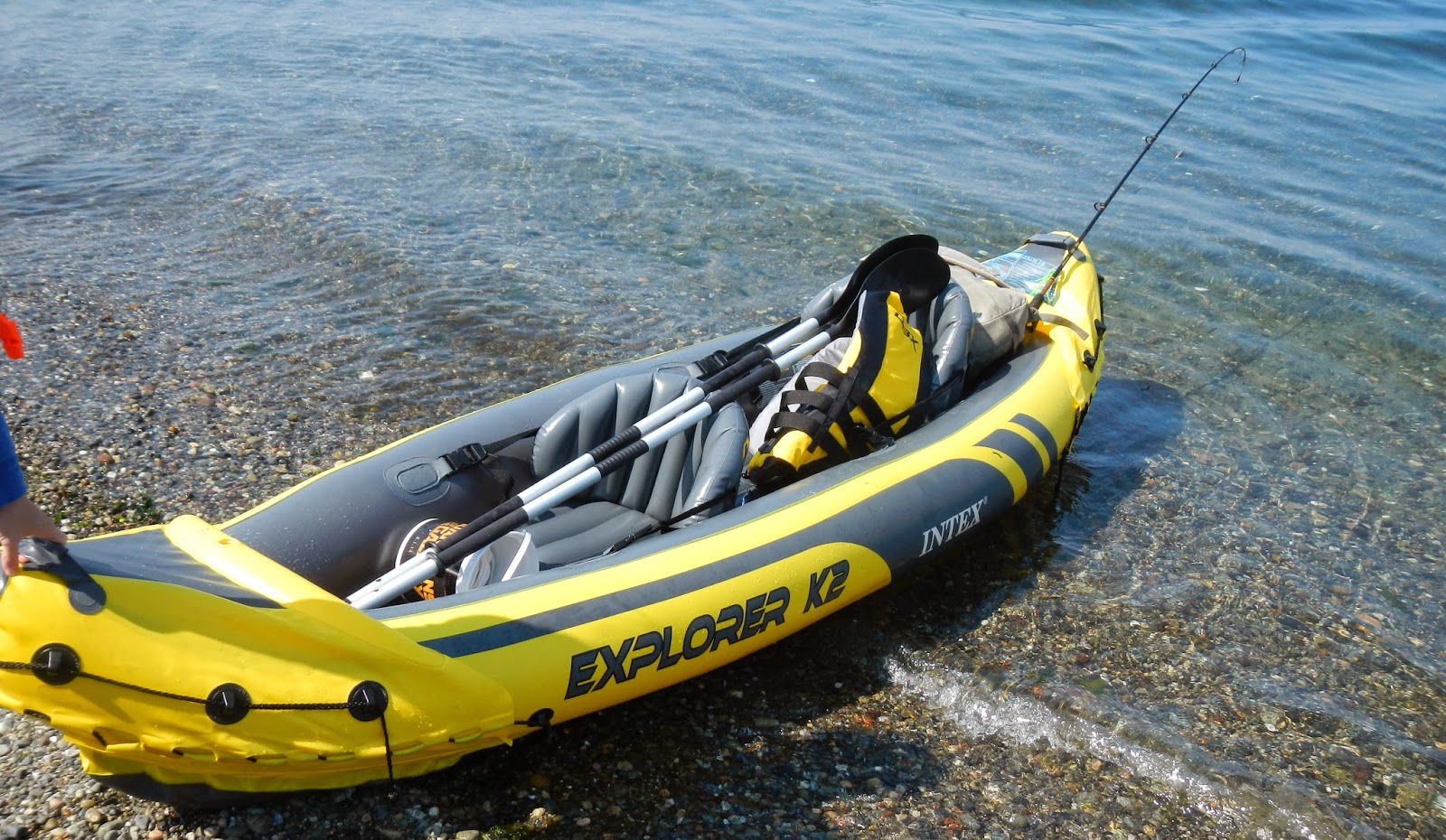the banana boat: a review of the intex explorer k2 kayak