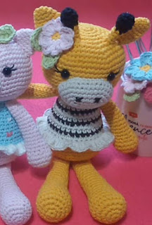 PATRON GRATIS JIRAFA AMIGURUMI 47302