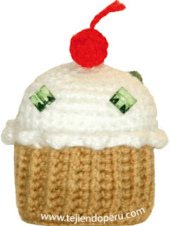 PATRON GRATIS CUPCAKE AMIGURUMI 802