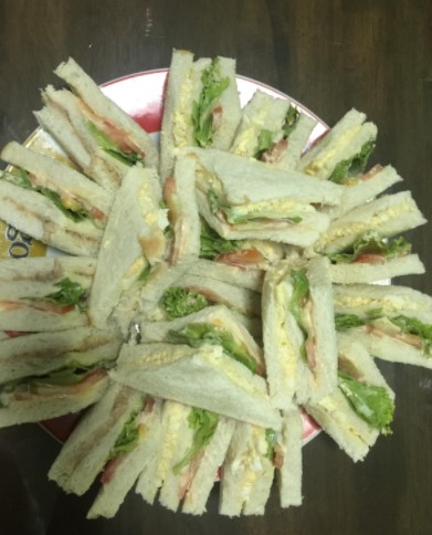 sandwich sedap, menu sarapan mudah, menu diet