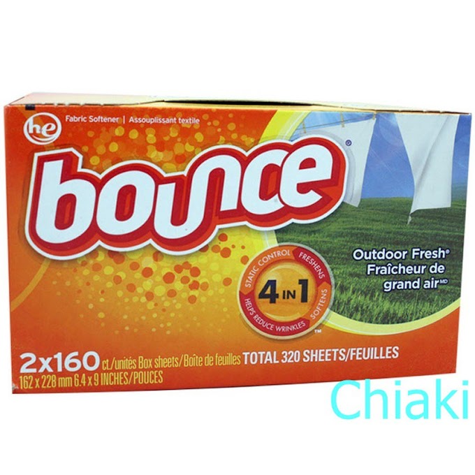 Giấy thơm quần áo Bounce của Mỹ (160 tờ - 320 tờ) - chiaki.vn