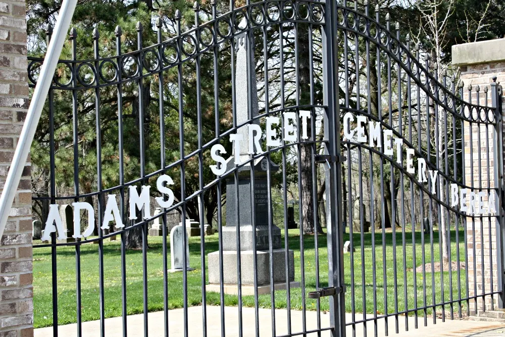 Adams Street Cemetery Berea Ohio