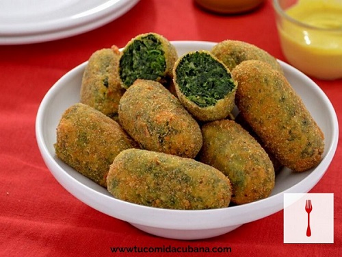 Croquetas de espinaca